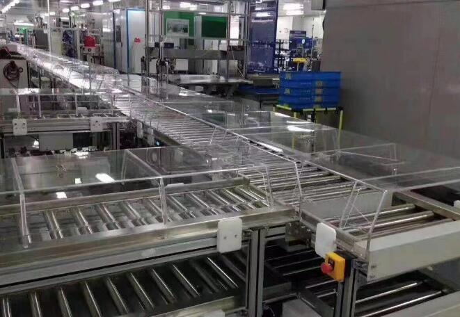 工廠生產流水線防護罩PC板