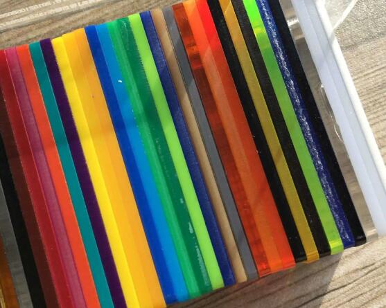 亞克力板色卡45個都有什么顏色？